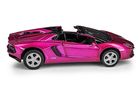 Daffi, MSZ, Lamborghini Aventador Roadster, pojazd, model metalowy, różowy, 1:32