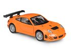 Daffi, MSZ, Porsche 911 GT3 RSR, pojazd, model metalowy, pomarańczowy, 1:32