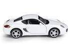 Daffi, MSZ, Porsche Cayman S, pojazd, model metalowy, biały, 1:32