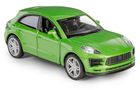 Daffi, RMZ City, Porsche Macan S, pojazd, model metalowy, zielony, 1:32