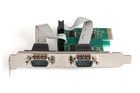 Digitus, kontroler, RS232 PCI EXPRESS, 2XDB9L