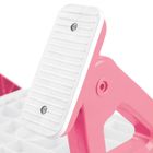 Dolu, nakładka na sedes z drabinką, różowa