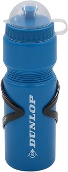 Dunlop, bidon rowerowy z koszykiem, niebieski, 750 ml