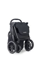 Easywalker, Jackey2 XL, przestronny, samoskładający się wózek spacerowy z kołami XL, Midnight Black