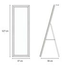 Edaxo, Havlys, lustro stojące, 127-37 cm