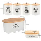 Elitehoff, chlebak z zestawem pojemników i maselniczką