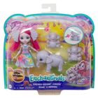 Enchantimals, Rodzina Esmeralda Elephant, zestaw z lalką i zwierzakami