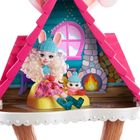 Enchantimals, Zimowa Chatka Bevy Bunny, zestaw z lalką i figurką