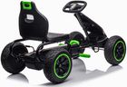 Enero Toys, gokart na pedały, czarno zielony