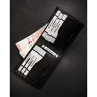 Etui na karty, czarne, skórzane, 4U Cavaldi