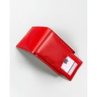 Etui na karty, czerwone, skórzane, 4U Cavaldi