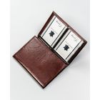 Etui na klucze, brązowe, skóra ekologiczna, 4u Cavaldi