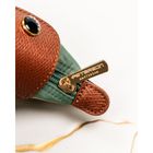 Etui na klucze, jasnozielone, skóra ekologiczna, Peterson