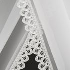 Eurofirany, firana gotowa, Caroline, na taśmie, 400-250 cm, biały