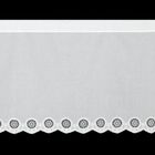 Eurofirany, firana gotowa, Lila, na taśmie, 150-70 cm, biały