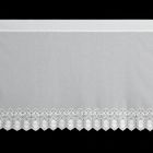 Eurofirany, firana gotowa, Sola, na taśmie, 150-70 cm, biały