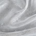 Eurofirany, firana świąteczna, Snow, 140-250 cm, biały