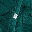 Eurofirany, koc d91 Caro, 170-210 cm, ciemnozielony