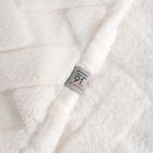 Eurofirany, koc d91 Caro, 200-220 cm, kremowy