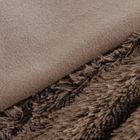 Eurofirany, koc d91 Tifany 1, ciemnobeżowy, 150-200 cm