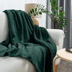 Eurofirany, koc, Tedy, 170-210 cm, ciemnozielony