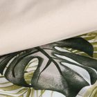 Eurofirany, komplet pościeli bawełnianej, Amber, 160-200 cm, biały