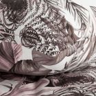 Eurofirany, komplet pościeli bawełnianej, Davos, 140-200 cm, fioletowy