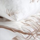 Eurofirany, komplet pościeli satynowej premium, 140-200 cm, biały