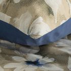 Eurofirany, komplet pościeli satynowej, Spring, 140-200 cm, jasnobeżowy