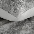 Eurofirany, komplet pościeli satynowej, Spring, 220-200 cm, srebrny