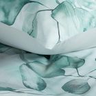 Eurofirany, pościel d91, Verano5, 220-200 cm, ciemnomiętowy