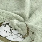 Eurofirany, ręcznik dziecięcy baby, 100-100 cm, miętowy