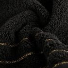 Eurofirany, ręcznik Nadine, 50-90 cm, czarny