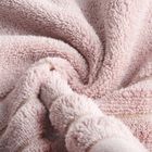 Eurofirany, ręcznik Nadine, 50-90 cm, pudrowy