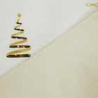 Eurofirany, świąteczny komplet pościeli, Garland, 160-200 cm, biały