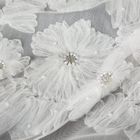 Eurofirany, zasłona gotowa, Jasmin, 140-250 cm, biały