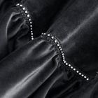 Eurofirany, zasłona zaciemniająca gotowa, Carli, 140-250 cm, czarny