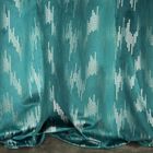 Eurofirany, zasłona zaciemniająca gotowa, Chill, 140-250 cm, turkusowy