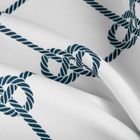 Eurofirany, zasłona zaciemniająca gotowa, Garden, na szelkach, 155-200 cm, biały