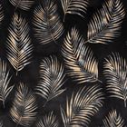 Eurofirany, zasłona zaciemniająca gotowa, Gloria, na taśmie 140-300 cm, czarny