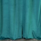 Eurofirany, zasłona zaciemniająca gotowa, Hazel, 140-250 cm, turkusowy