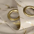 Eurofirany, zasłona zaciemniająca gotowa, Lani, 140-250 cm, beżowy