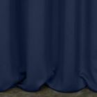 Eurofirany, zasłona zaciemniająca gotowa, na taśmie, Logan, 140-270 cm, granatowy
