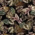 Eurofirany, zasłona zaciemniająca gotowa, na taśmie, Maroko, 140-270 cm, czarny