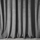 Eurofirany, zasłona zaciemniająca gotowa, na taśmie, Melanie, 140-270 cm, stalowy