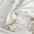 Eurofirany, zasłona zaciemniająca gotowa, na taśmie, Molly, 140-270 cm, biały