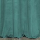 Eurofirany, zasłona zaciemniająca gotowa, Peri, 140-250 cm, ciemnoturkusowy