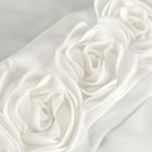 Eurofirany, zasłona zaciemniająca gotowa, Roses, na taśmie, 140-270 cm, kremowy