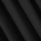 Eurofirany, zasłona zaciemniająca gotowa, Sibel, na taśmie, 140-270 cm, czarny