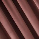 Eurofirany, zasłona zaciemniająca gotowa, Sibel, na taśmie, 140-270 cm, różowy